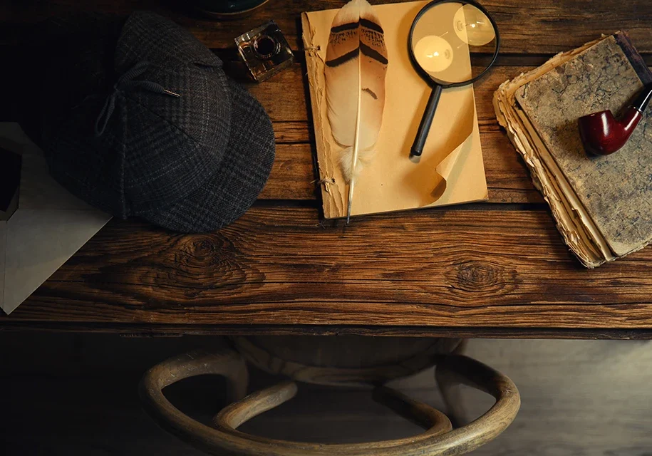 Murder Mystery Box Stock Image